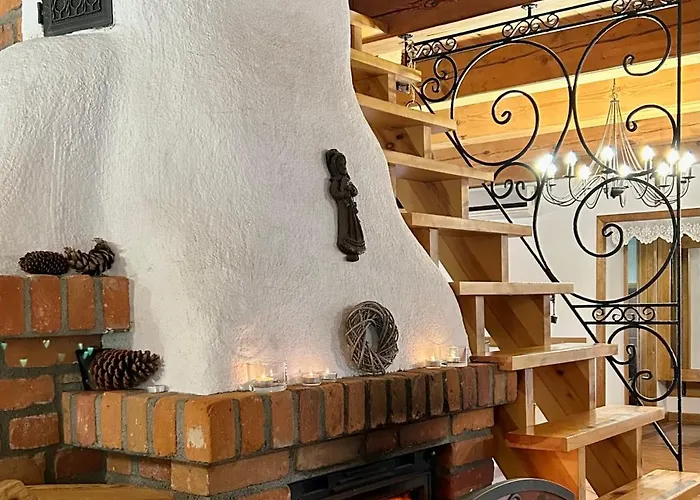 Dworek Szyszki - Kaszuby بيت للعطل Liniewko